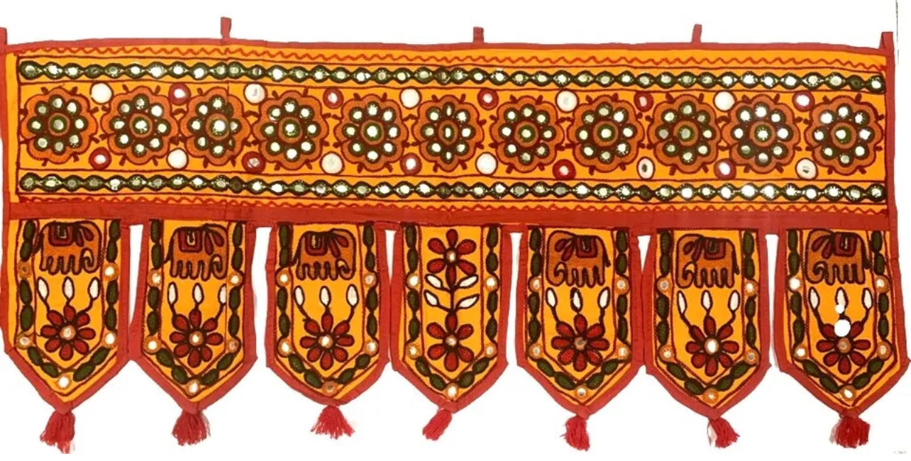 Toran Elephant Door Valance