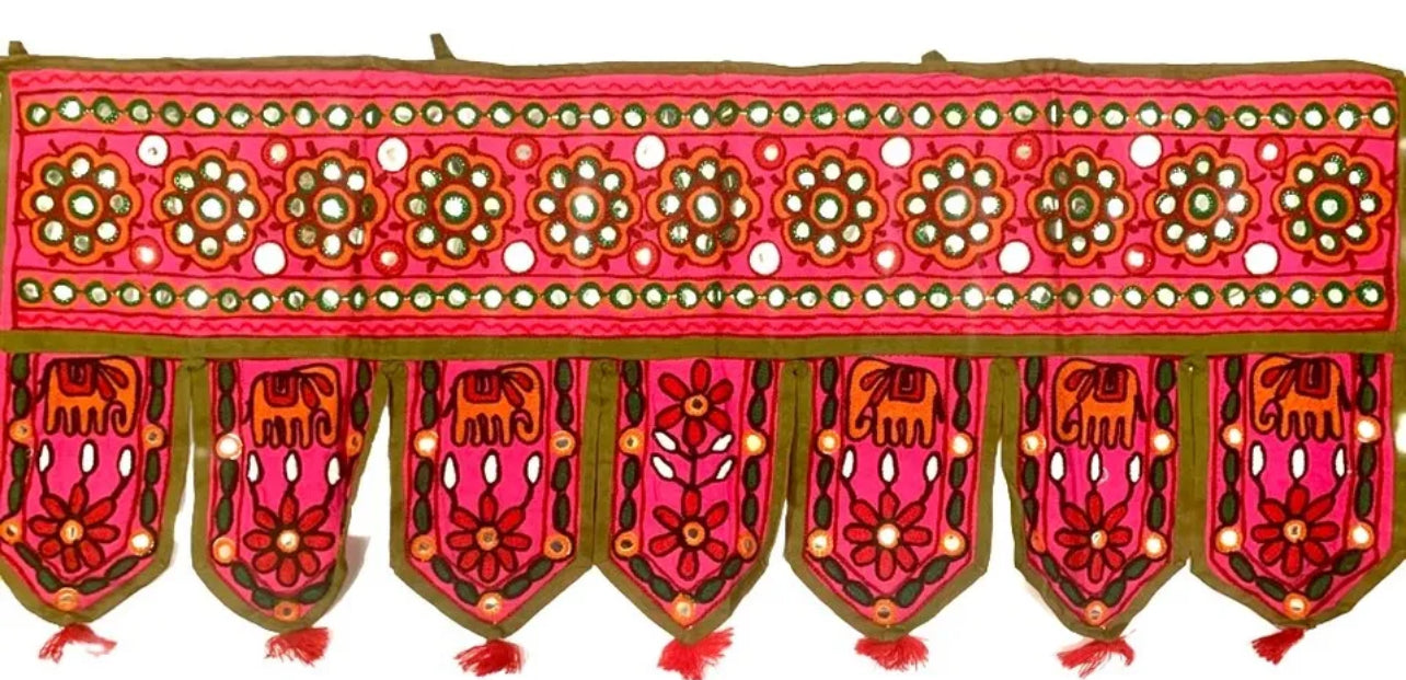 Toran Elephant Door Valance