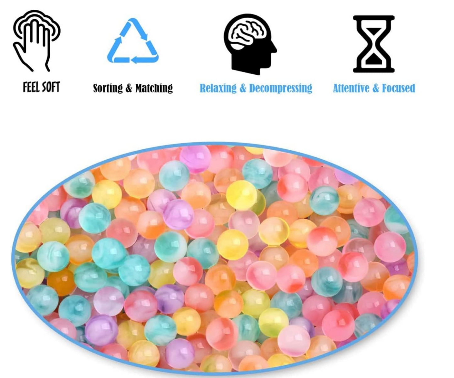 10000 Orbeez Pastel Water Beads