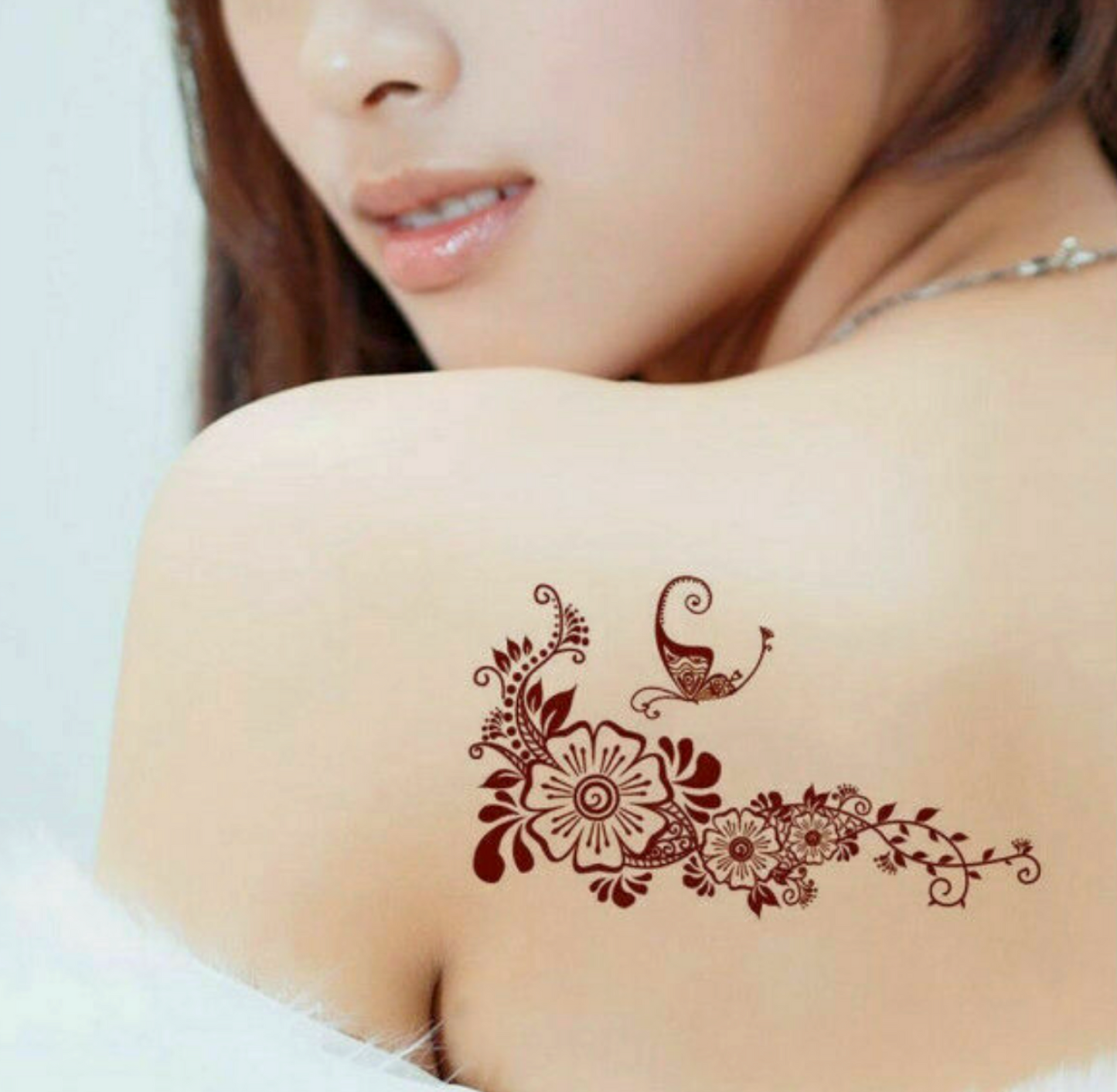 3 Red Maroon Henna