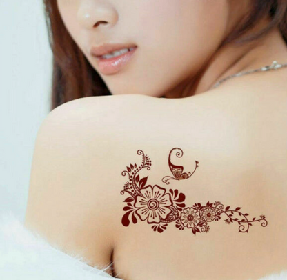 3 Red Maroon Henna